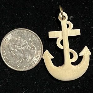 Vintage Ivory Bone  Pendant